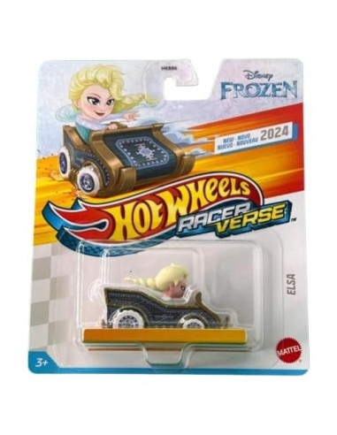 Coche Diecast Hot Wheels Elsa 1:64 Detalles Premium