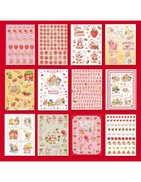 Libro de Stickers Pastel de Fresa Horizon Group 24 Páginas Libro de Stickers Pastel de Fresa Horizon Group 24 Páginas