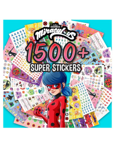 Libro de Stickers Miraculous 1500+ Horizon Group USA