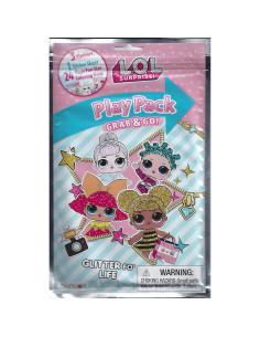 Paquete de Juego LOL Dolls Bendon 12 Paquetes con Crayones 2