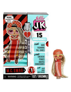 Muñeca L.O.L. Surprise! JK M.C. Swag con 15 sorpresas
