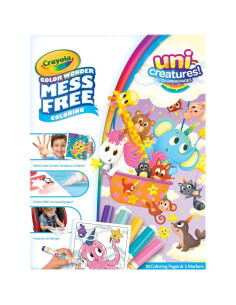 Crayola Color Wonder Unicreatures - Kit de Colorear Sin Desorden 2