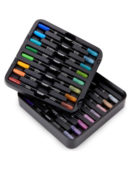 Marcadores Doble Punta Crayola Sketch & Detail 16 Colores Marcadores Doble Punta Crayola Sketch & Detail 16 Colores