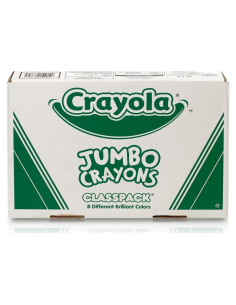 Crayones Jumbo Crayola Classpack 200 Unidades 8 Colores