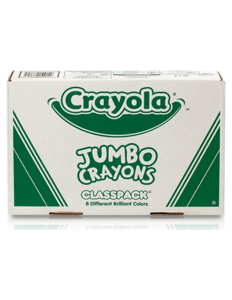 Crayones Jumbo Crayola Classpack 200 Unidades 8 Colores