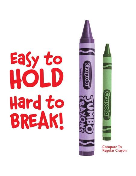 Crayones Jumbo Crayola Classpack 200 Unidades 8 Colores