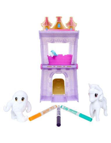 Juego de Palacio Crayola Scribble Scrubbie Mascotas