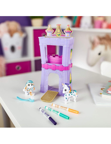 Juego de Palacio Crayola Scribble Scrubbie Mascotas