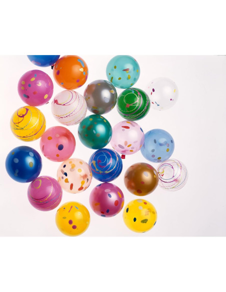 Conjunto de Yoyo Fusen Suzuki Latex con Bomba - 100 Piezas