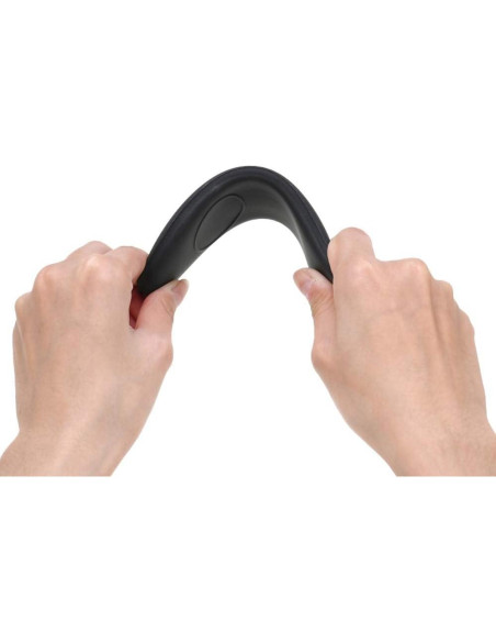 Cubierta de Mango Caliente de Silicona Yuyeran - 2 Piezas Negra