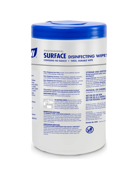 Toallitas Desinfectantes Purell Professional 110 Unidades