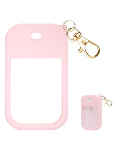 Funda de Silicona Rosa para Spray Desinfectante Touchland