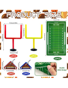 Juego de Fútbol de Mesa XIPEGPA SH-001 10 Piezas Colores 2