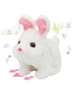 Conejito Chubby Hopearl Interactivo 17.78 cm con Sonidos