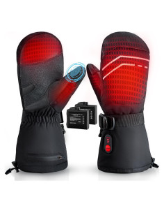 Manoplas Térmicas Kakashi Unisex 7.4V 3200mAh Impermeables