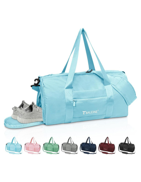 Bolsa de Deporte BALEINE Mediana Azul Impermeable 26.5L