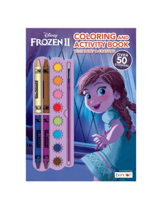 Libro de Actividades Frozen 2 Disney 128 Páginas con Pinturas