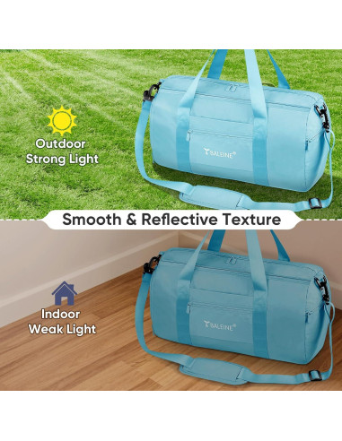 Bolsa de Deporte BALEINE Mediana Azul Impermeable 26.5L