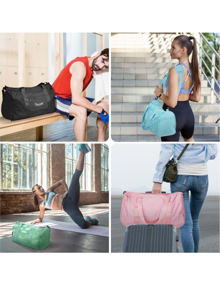 Bolsa de Deporte BALEINE Mediana Azul Impermeable 26.5L