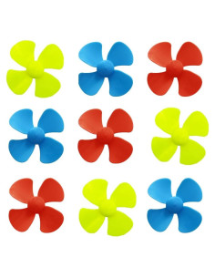 30 Hélices de Motor URIMPAVIDO 5.5cm 4 Aspas para RC