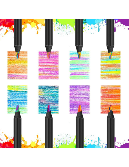 Lápices de Colores Jumbo Hapikalor - Set de 8 Multicolor