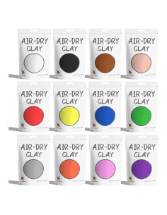 Arcilla de Secado al Aire Cutedeer - 12 Colores, 1.18kg