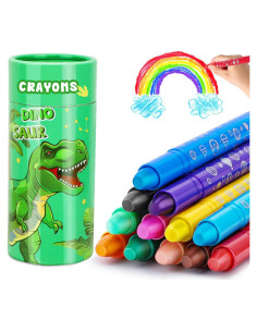 Crayones DreamCandy 12 Colores No Tóxicos para Niños