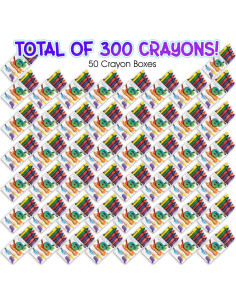 Conjunto de Crayones ArtCreativity 50 Paquetes 300 Crayones 2