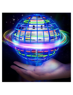 Bola Voladora Chefic AC04 Azul, Juguete Interactivo LED