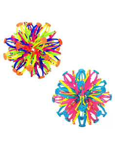 Bola Inflable Colorida NIHAKSOI 2PCS Antiestrés Yoga