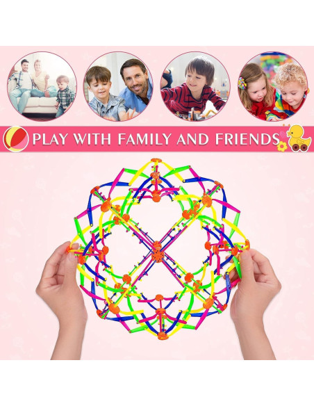 Bola Inflable Colorida NIHAKSOI 2PCS Antiestrés Yoga