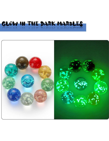 Canicas Brillantes Skylety 20 Piezas Luminosa 20 mm