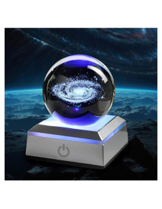 Bola de Cristal Galáctica YU FENG 6 cm con Luz LED