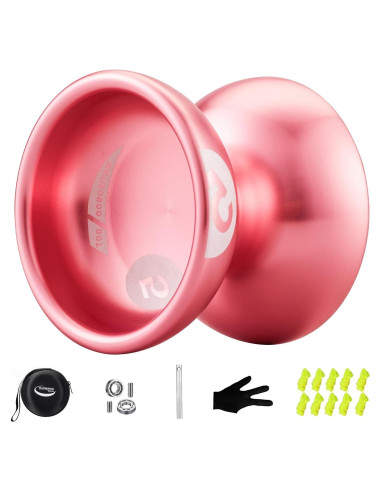 Yoyo Profesional WATIEOBOO Metálico 65.4g para Niños y Adultos