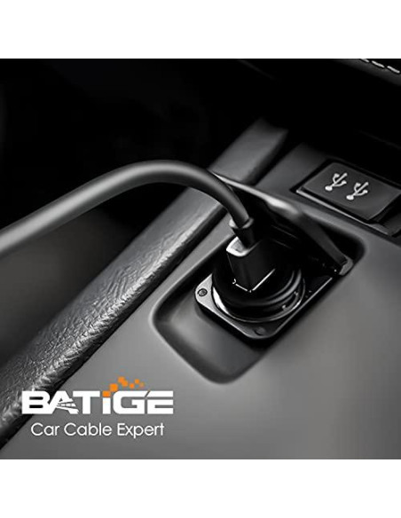 Cable de Extensión USB 3.0 BATIGE 30.48cm Impermeable para Coche