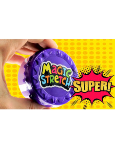 JA-RU Slime Jumbo Stretchy Putty Colorido 121g + Pelota 2