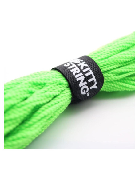 Cuerda de Yo-Yo Kitty String Gruesa 100% Poliester Verde Lima