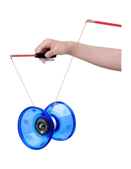Diabolo MAGICYOYO Pro 10 cm Azul con Palos y Cuerdas
