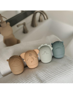 Juguetes de Baño de Animales Safari Nouka 4 Piezas 2