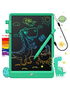 Tableta de Dibujo LCD FLUESTON 10" Verde para Niños