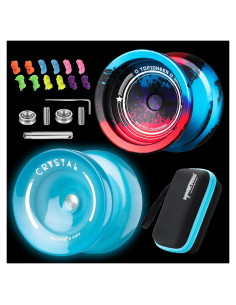 Yoyo Profesional MAGICYOYO V12 + K2 Fluorescente, 12 Cuerdas