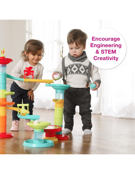 Edushape Pista de Canicas 30 Piezas 809801 Juego Educativo