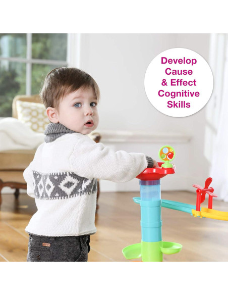 Edushape Pista de Canicas 30 Piezas 809801 Juego Educativo