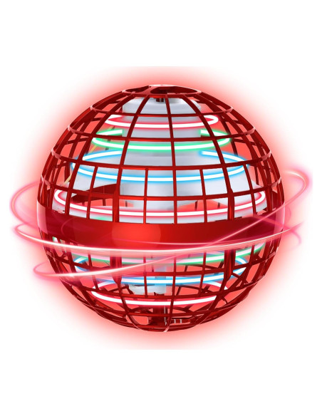 Bola Voladora BADHACK 2025 - Dron de Mano Rojo Bola Voladora BADHACK 2025 - Dron de Mano Rojo