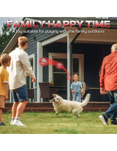 Bola Voladora BADHACK 2025 - Dron de Mano Rojo Bola Voladora BADHACK 2025 - Dron de Mano Rojo