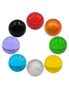 Bola de Cristal Multicolor Feng Shui 80mm Decorativa