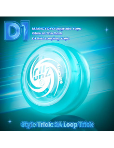 Yoyo MAGICYOYO D1 Brillo Azul para Niños y Principiantes 2
