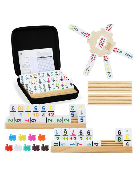 Juego de Dominó Mexicano BATURU 91 Fichas con Estuche Juego de Dominó Mexicano BATURU 91 Fichas con Estuche