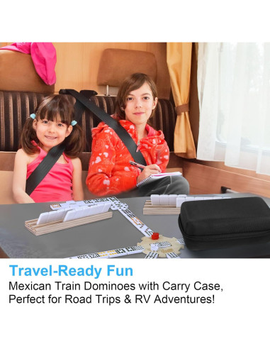 Juego de Dominó Mexicano BATURU 91 Fichas con Estuche