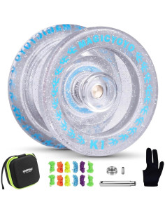 Yoyo MAGICYOYO K1 Brillo Plateado para Niños y Adultos 2
